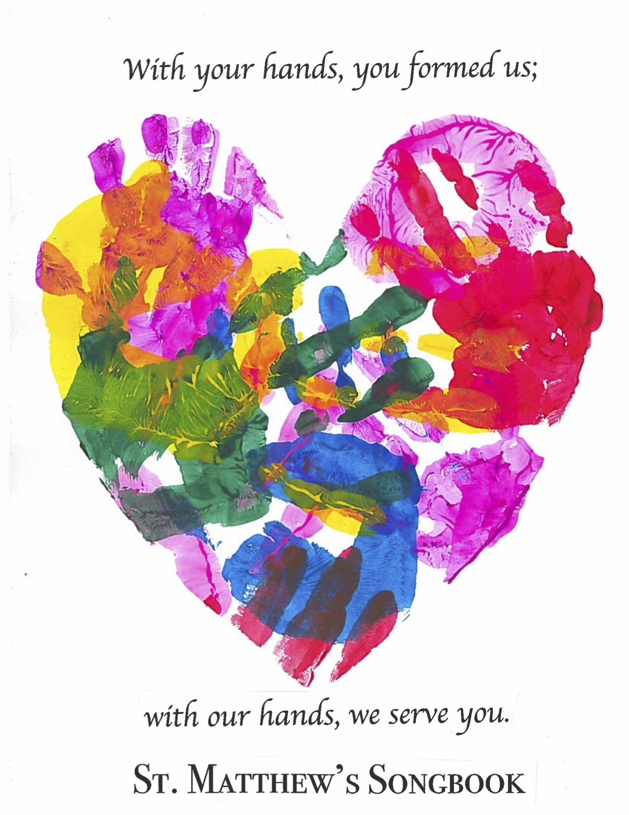 Special thanks to Nicole Javden (Vestry) and Sunday School for the amazing new cover page for our new songbook! 